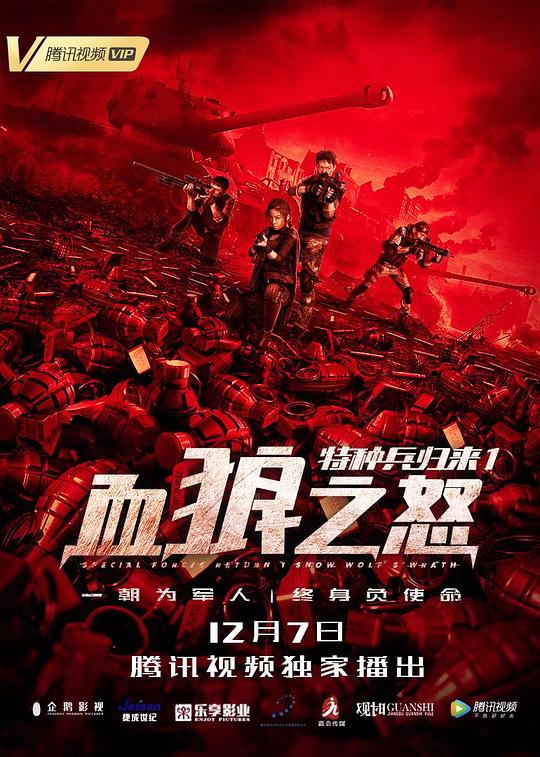 特种兵归来1：血狼之怒 封面