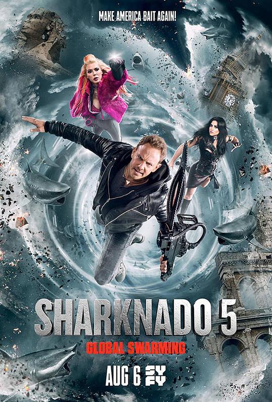 鲨卷风5：全球鲨暴 封面