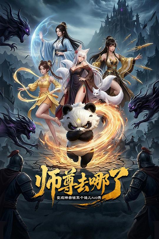 师尊去哪了：变成神兽被五个徒儿rua秃 封面