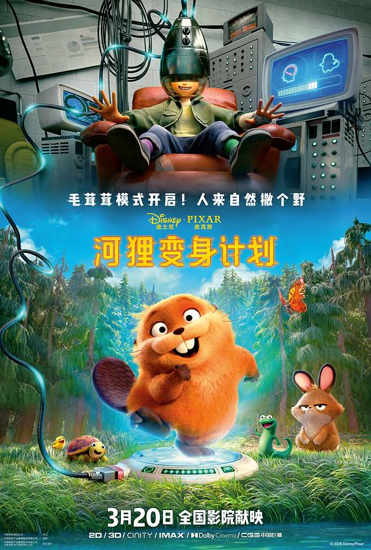 河狸变身计划 封面